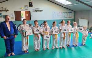 La coupe du Club récompense le Judoka le plus méritant